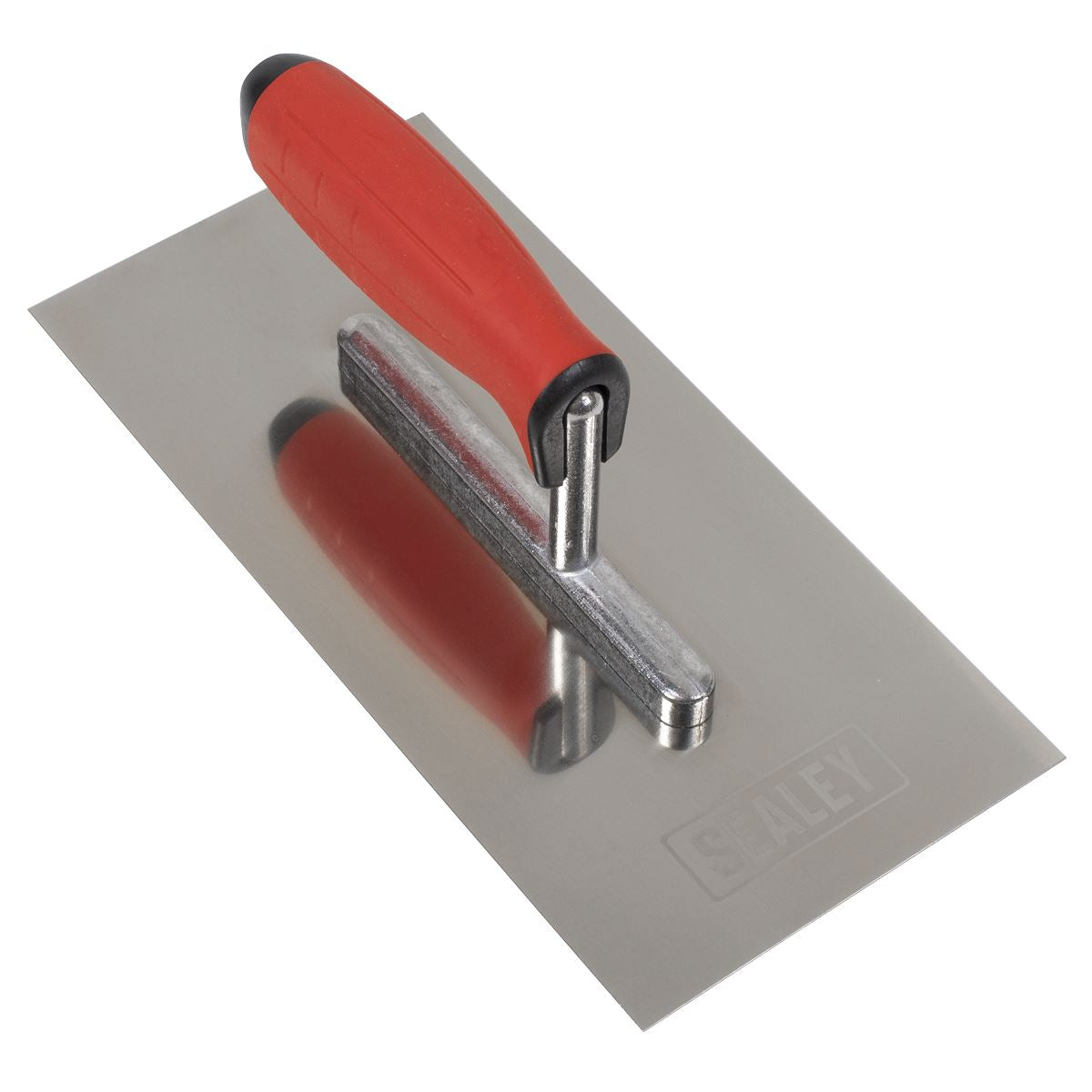 Sealey Stainless Steel 270mm Plastering Trowel - Rubber Handle T7800