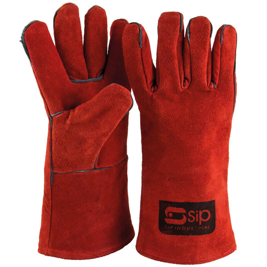 SIP Industrial Deluxe Leather Welding Gauntlets