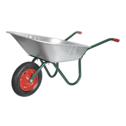 Sealey Wheelbarrow 65L Galvanized WB65