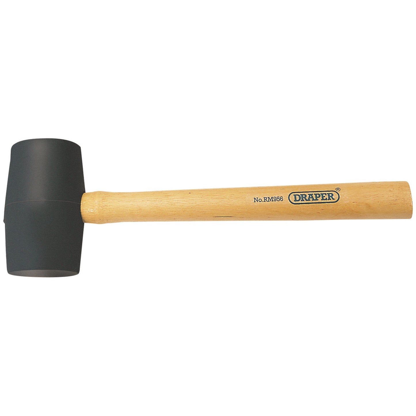 Draper 51095 Rubber Mallet With Hardwood Shaft (410G - 14.5oz)