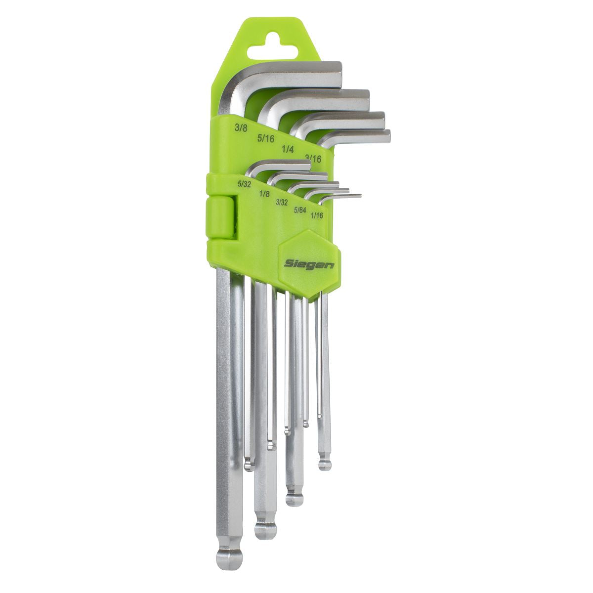 Sealey Hex Key Set Long Ball-End 9pc - Imperial S01261