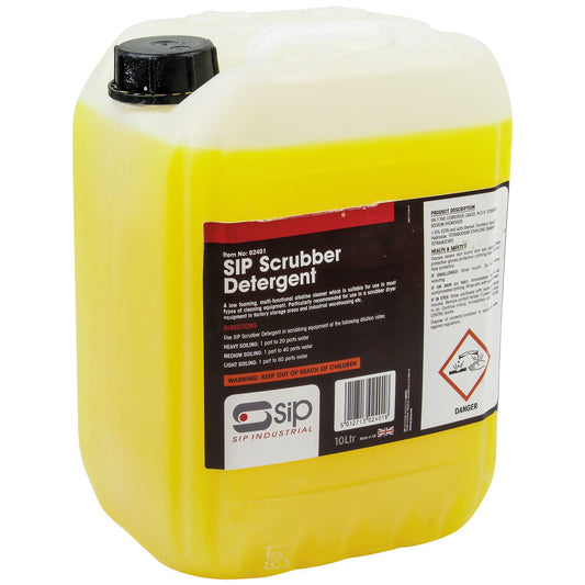 SIP Industrial 10ltr Scrubber Detergent