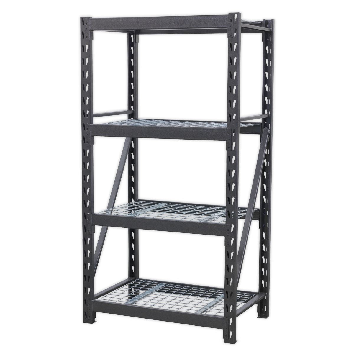 Sealey HD Racking Unit with 4 Mesh Shelves 640kg Cap/Level AP6372