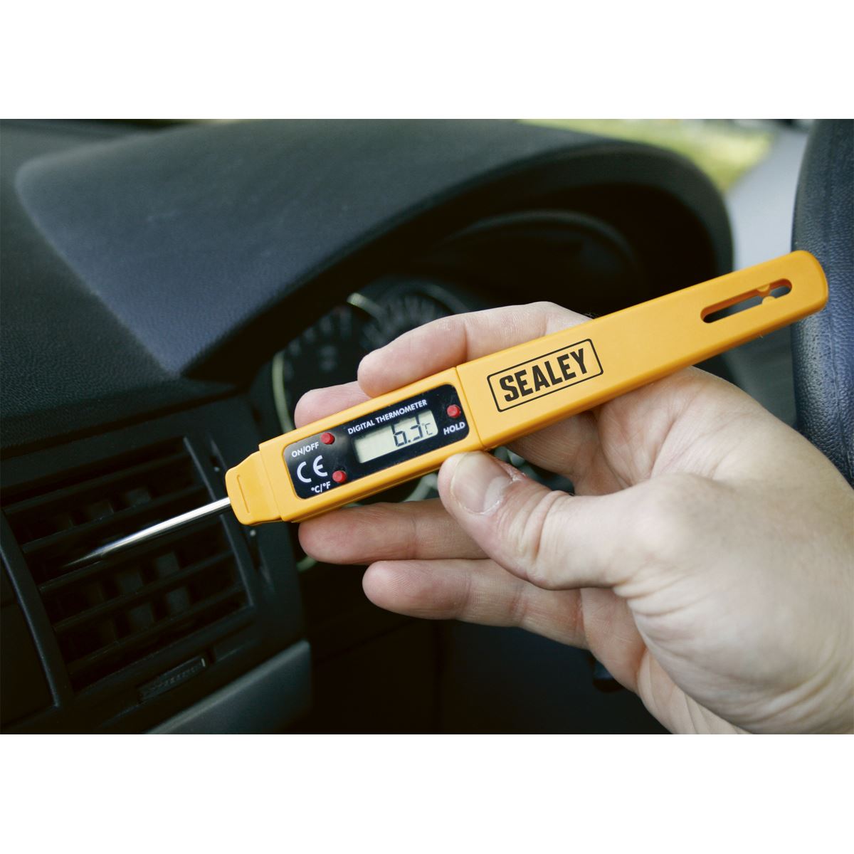 Sealey Mini Digital Thermometer VS906