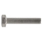 Sealey Stainless Steel Hex Head Set Screw DIN 933 - M5 X 25 A2 - Pack of 50 S525