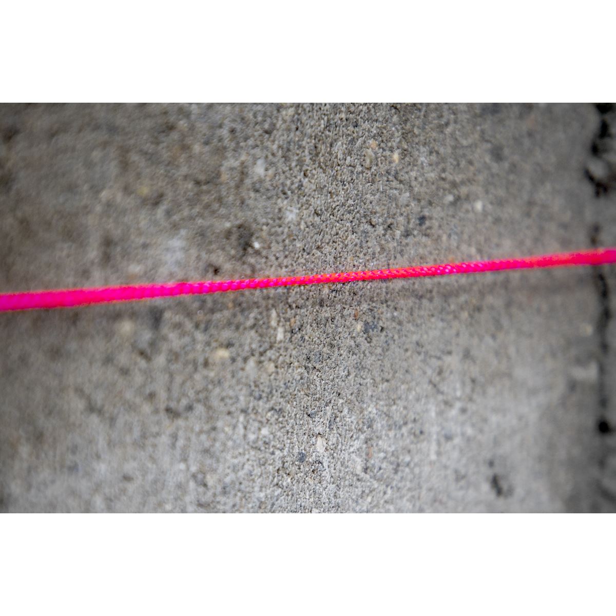 Sealey Braided Pink Nylon Brick Line - 76m BLP1