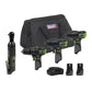 Sealey 4 x 10.8V SV10.8 Series Cordless Combo Kit - 2 Batteries & Euro Plug CP108VCOMBO2EU