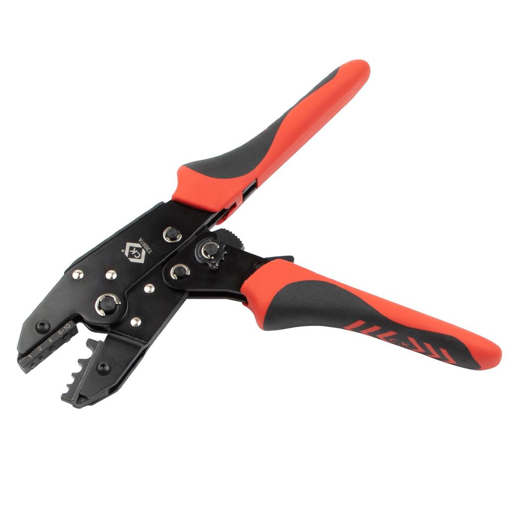 CK Tools Ratchet Crimping Pliers for Non Insulated terminal T3697A