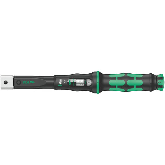 Wera Click Torque X 2 Torque Wrench/Spanner For Insert Tools 10 - 50Nm 9 X 12mm