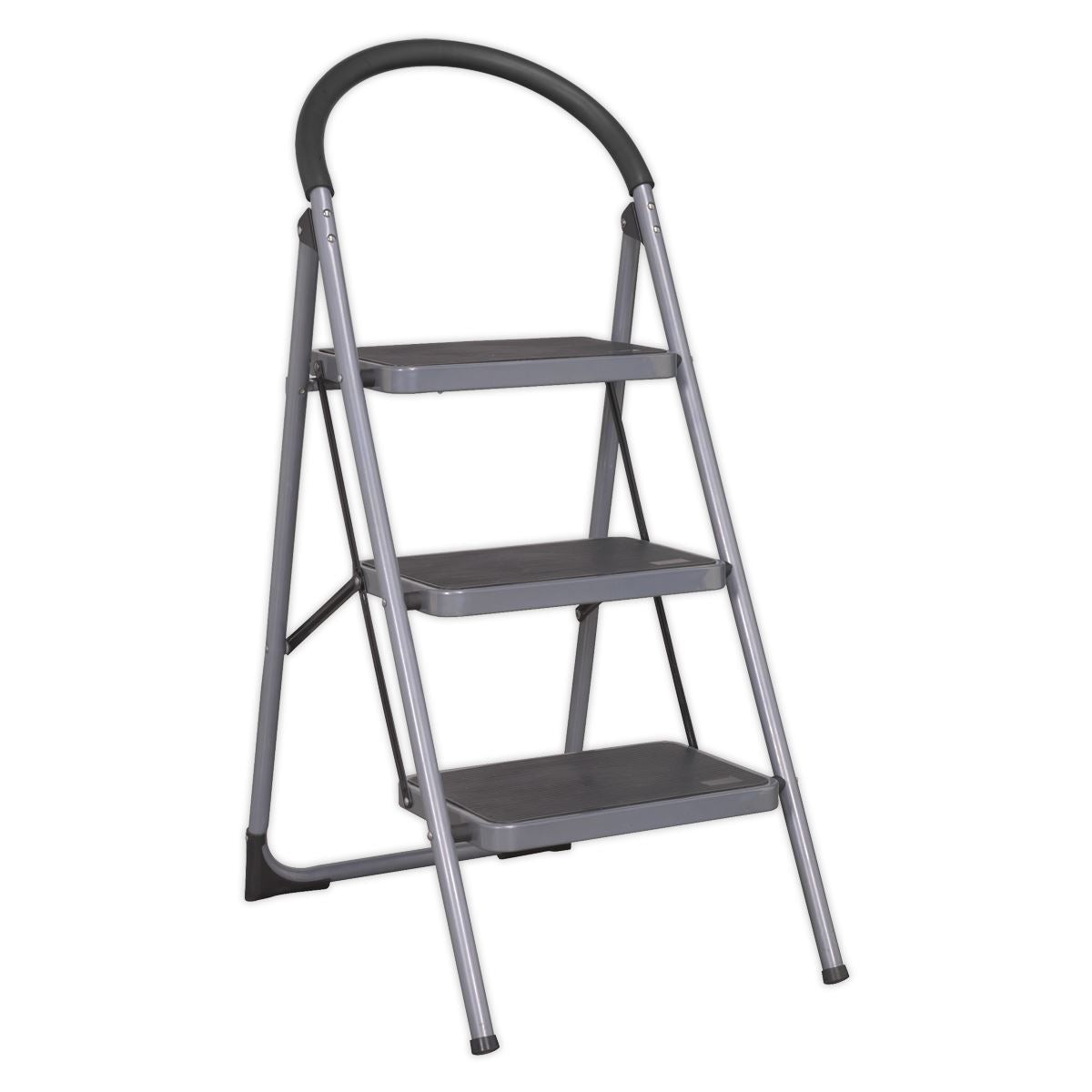 Step Stool 3-Tread 150kg Capacity EN 14183 EXCL1 - ASL23