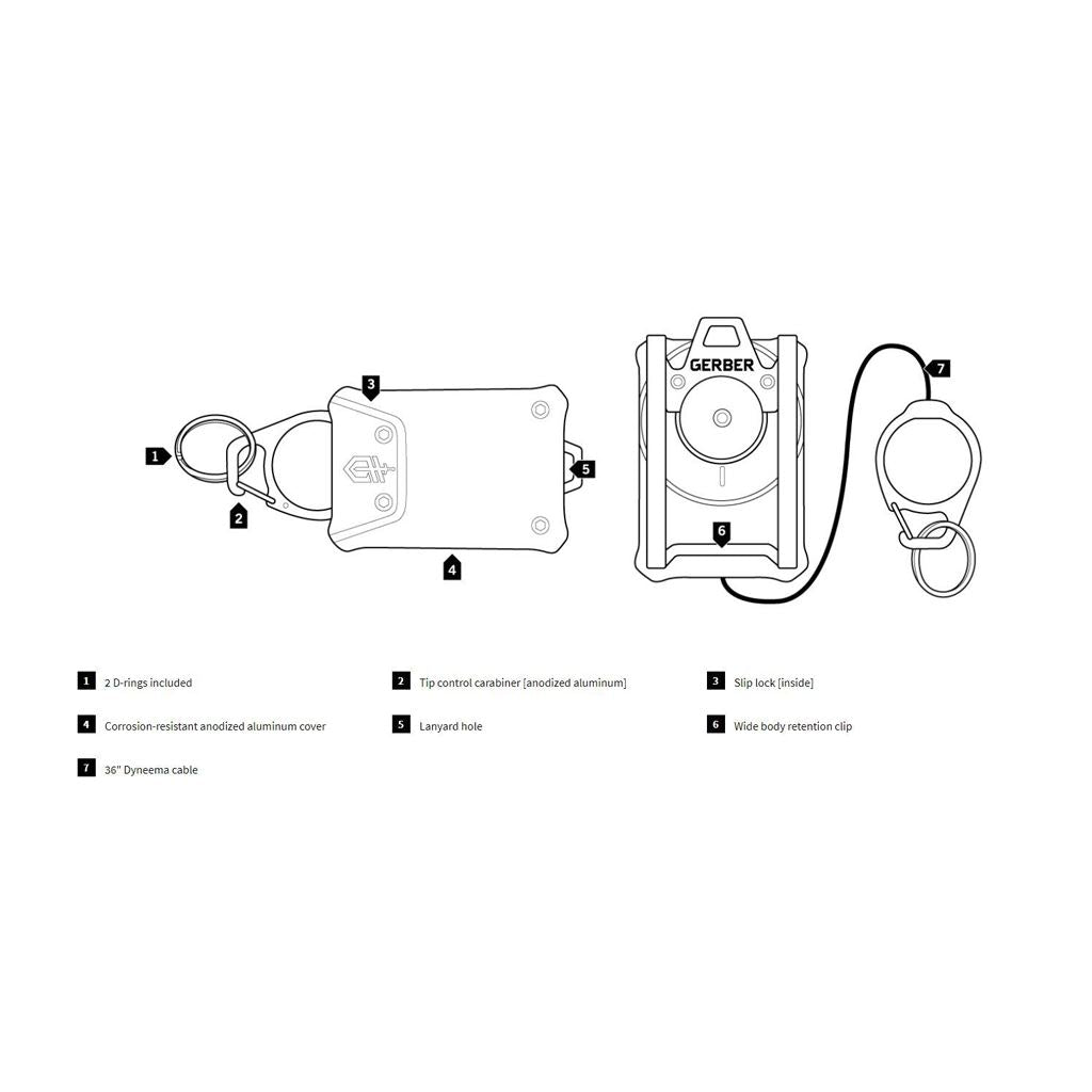 Gerber Defender Tether Compact Hanging