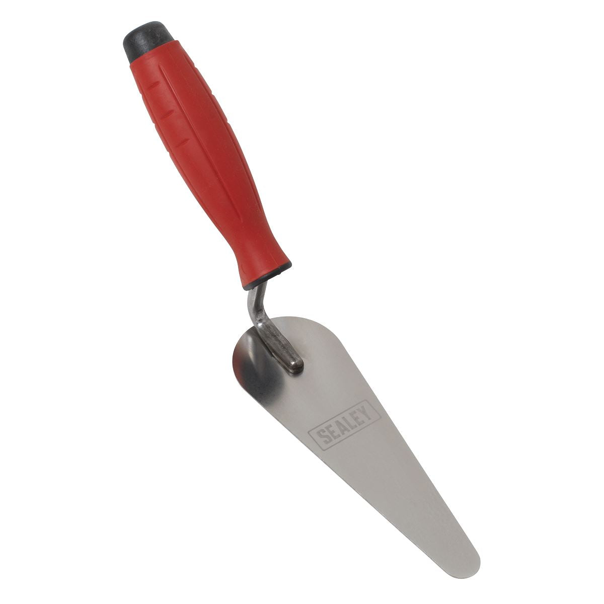 Sealey Stainless Steel Narrow Gauging Trowel - Rubber Handle - 160mm T1225