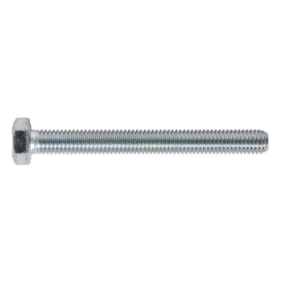 Sealey HT Setscrew M8 x 75mm 8.8 Zinc Pack of 25 SS875