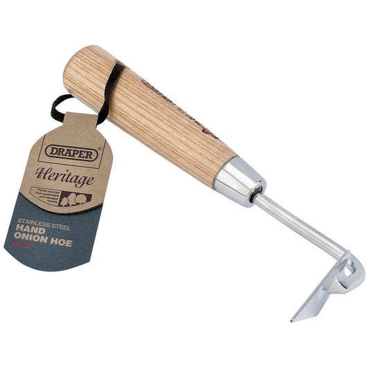 Draper Draper Heritage Stainless Steel Onion Hoe With Ash Handle - 99029