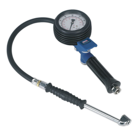 Sealey Jumbo Tyre Inflator with Push-On Connector SA9313