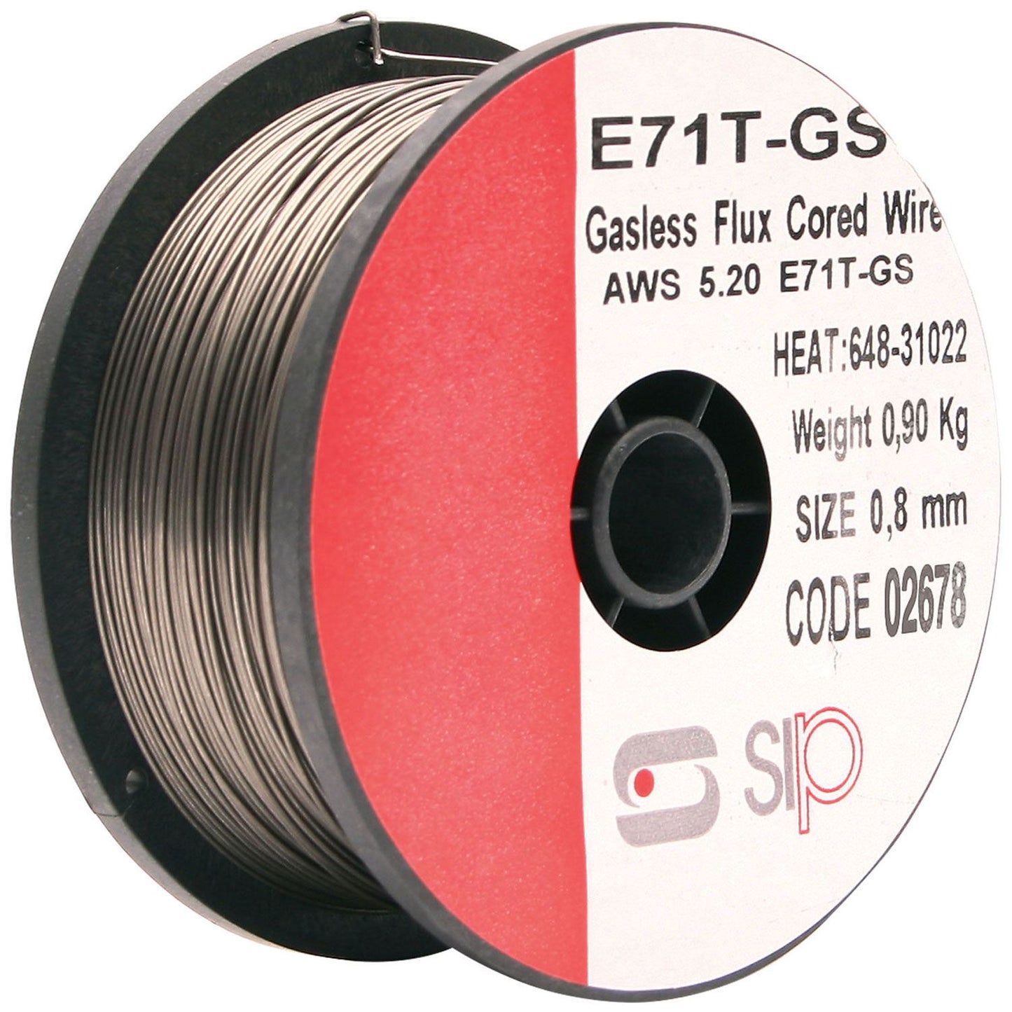 SIP Industrial 0.9kg x 0.8mm Flux-Cored Welding Wire