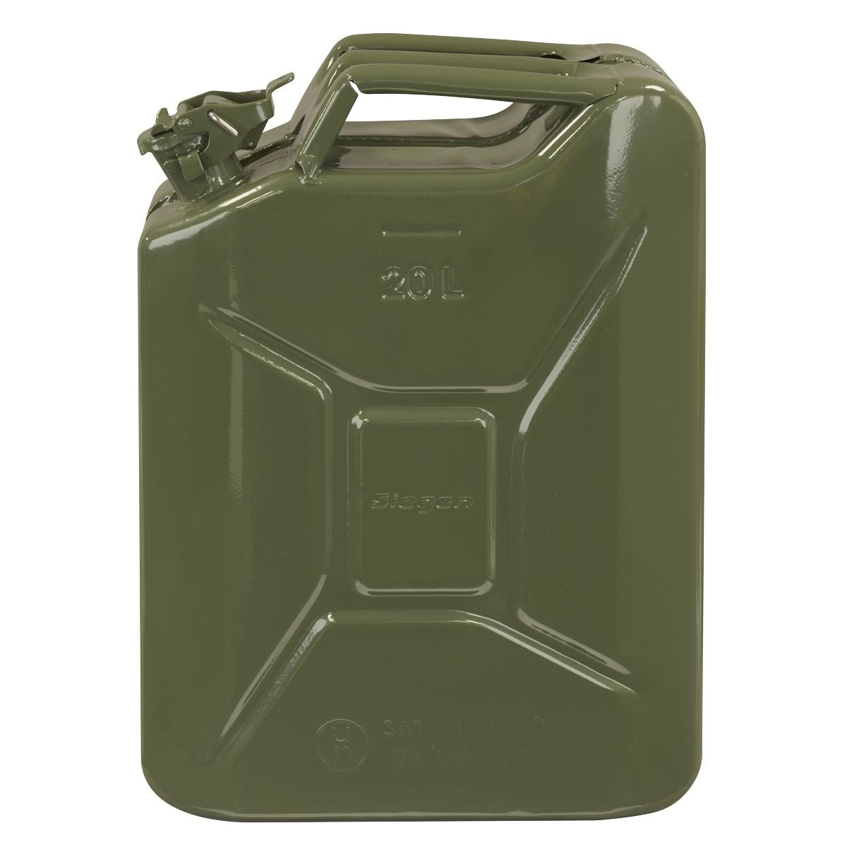 Sealey Jerry Can - Green 20L JCY20G