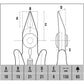 CK Tools Ecotronic ESD Side Cutters (Relieved) T3888