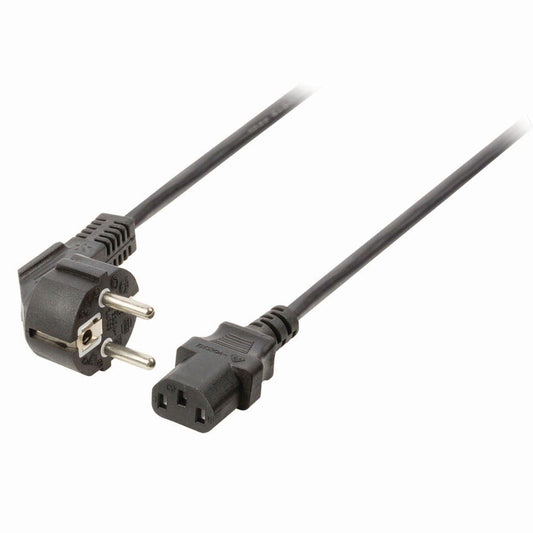 Nedis Power Cable Schuko Male Angled to IEC-320-C13 3m Black CEGP10000BK30