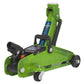 Sealey Trolley Jack 2 tonne Short Chassis - Hi-Vis 1050CXHV