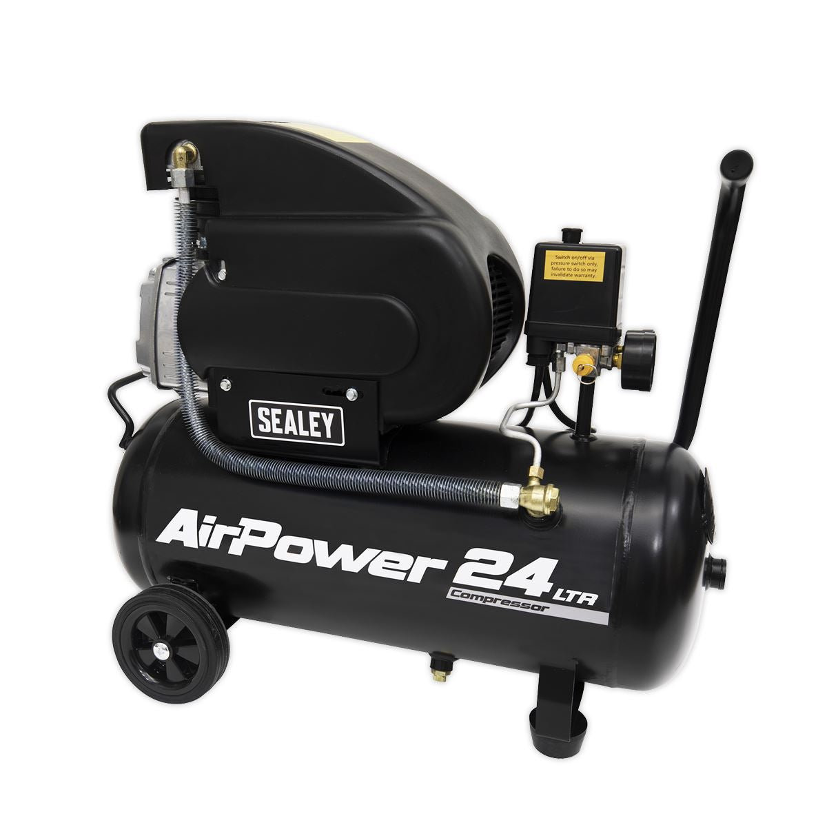 Sealey Air Compressor 24L Direct Drive 2hp SAC2420A