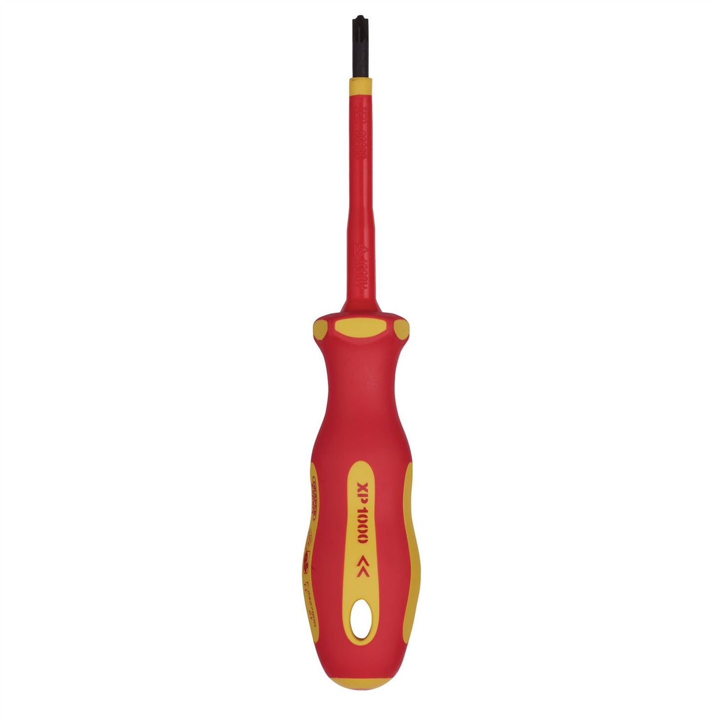 Genuine Draper Ergo Plus VDE No.1 x 80mm PZ/SL Screwdriver | 64489