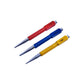 Amtech 3 Piece Colour Coded Nail Punch Set 1/32" 1/16" 3/32" 1.5mm/2mm/3mm - H0815