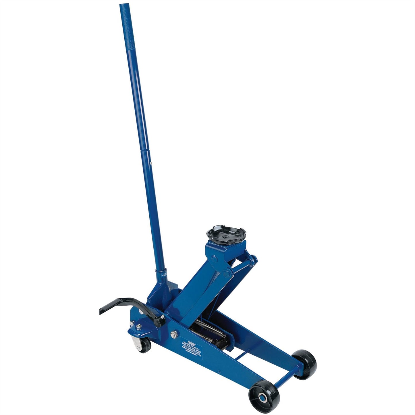 Draper 30612 3 Tonne Heavy Duty Garage Trolley Jack with 'Quick Lift' Facility