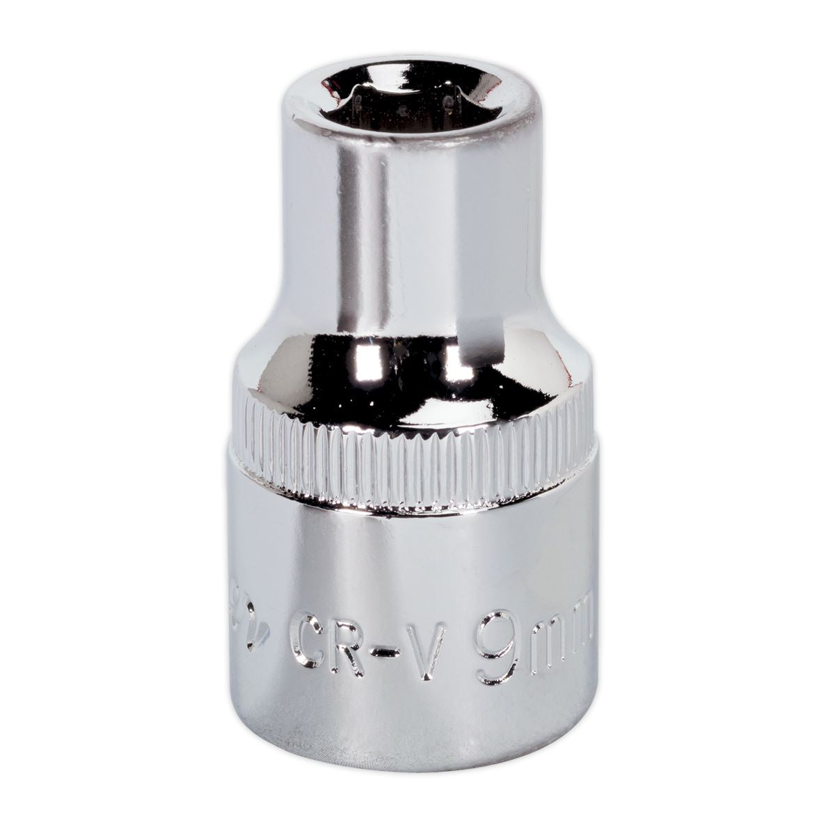 Sealey WallDrive Socket 9mm 1/2"Sq Drive Fully Polished SP1209