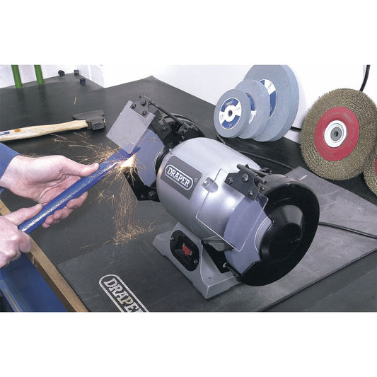 Draper 150mm Heavy Duty Bench Grinder (370W) GHD150 - 29620