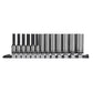 Sealey Socket Set Deep 13pc 1/4"Sq Drive Metric - Black Series AK7991