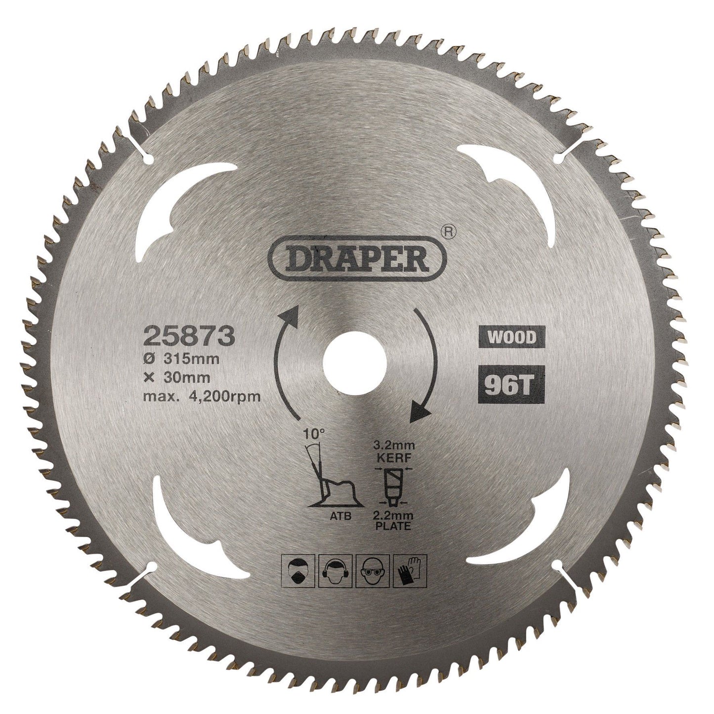 Draper Tct Saw Blade 315mm 96T Wood SBW20