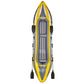 Dellonda Inflatable Two Person Kayak/Canoe Set with Pump, Carry Bag & 2 x Oars - Blue/Yellow/White DL155