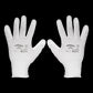 Worksafe White Precision Grip Gloves - (X-Large) - Box of 120 Pairs SSP50XL/B120