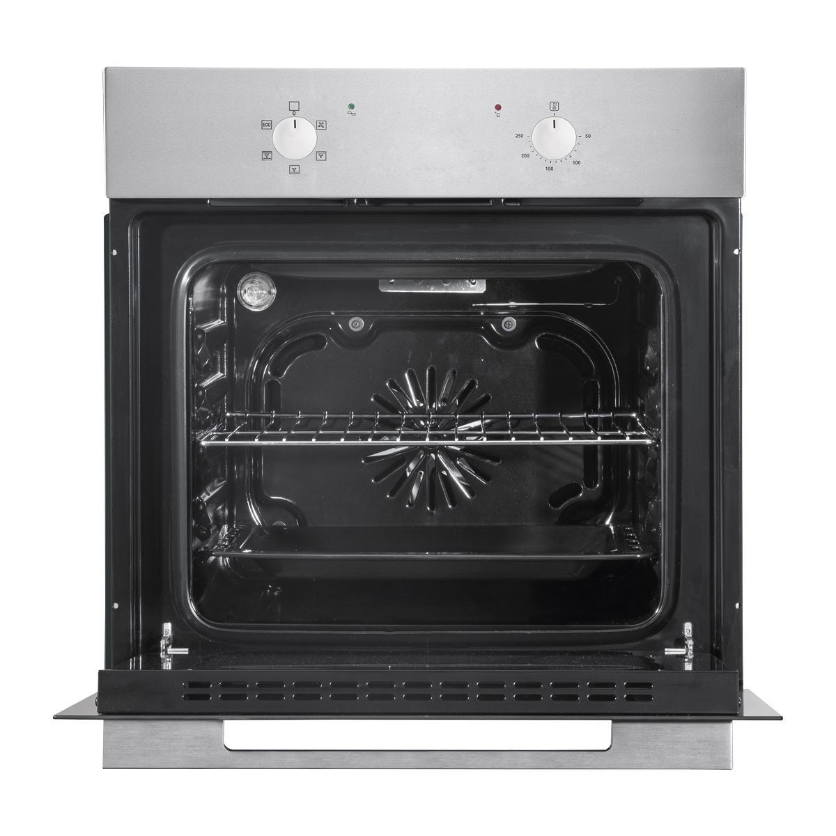 Sealey Baridi 60cm Built-In Five Function Fan Assisted Oven, 55L Capacity, Stainless Steel DH125