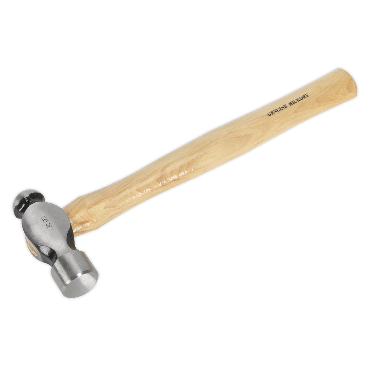 Sealey Ball Pein Hammer 2lb Hickory Shaft BPH32