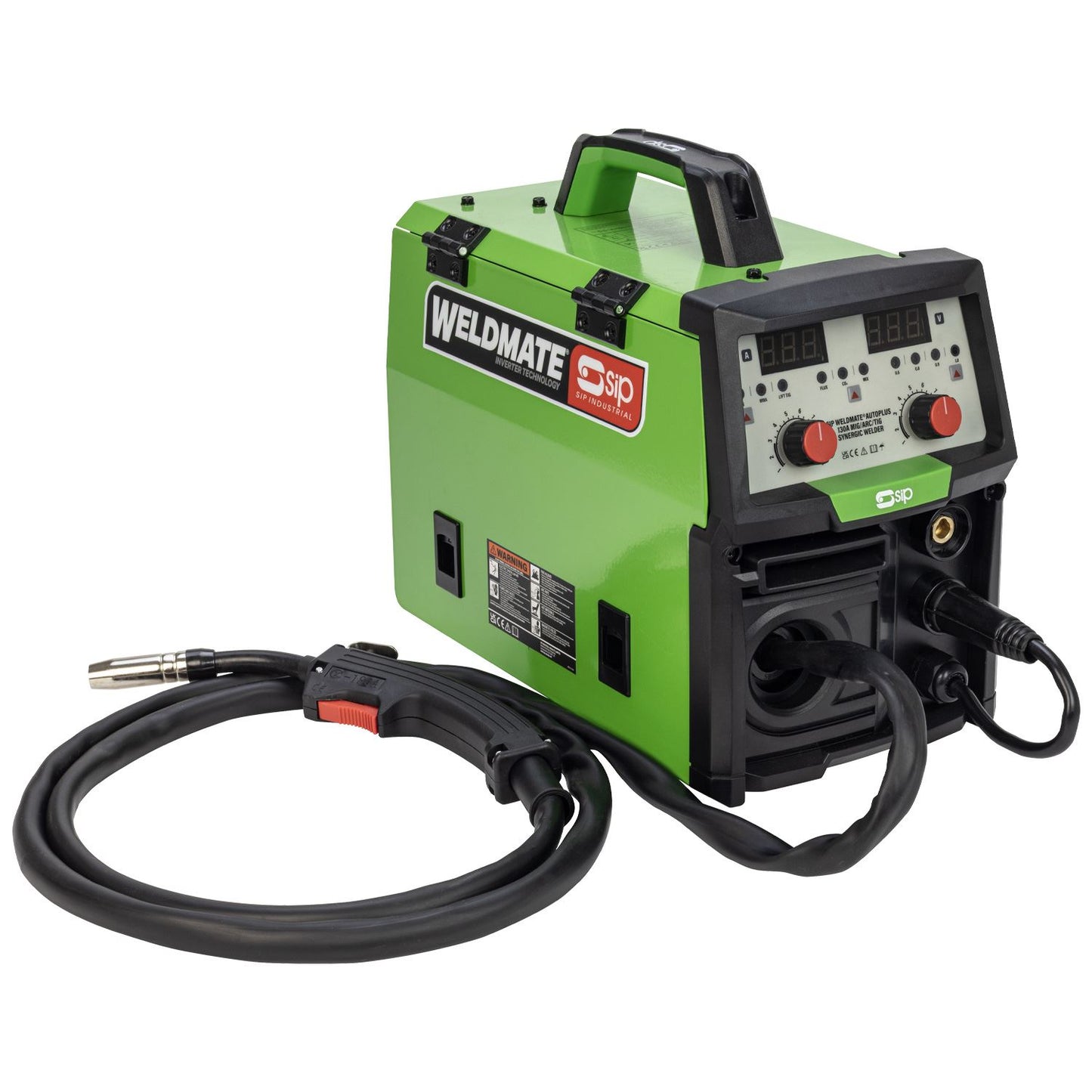 SIP WELDMATE AUTOPLUS 130A MIG/ARC/TIG Synergic Welder with Cart Package