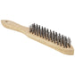 SIP Industrial 4-Row Mild Steel Wire Brush