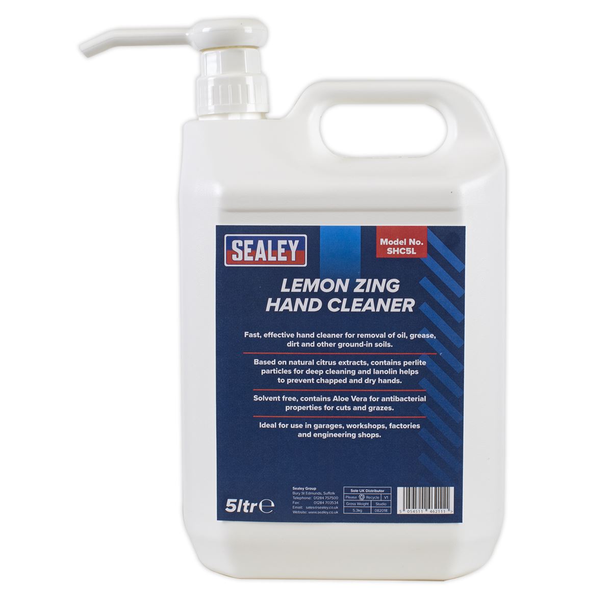 Sealey Hand Cleaner 5L Lemon Zing SHC5L