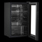 Baridi 24 Bottle Wine Cooler Fridge, Digital Touch Screen Controls, Black