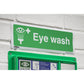 Worksafe Safe Conditions Safety Sign - Eye Wash - Self-Adhesive Vinyl - Pack of 10 SS58V10