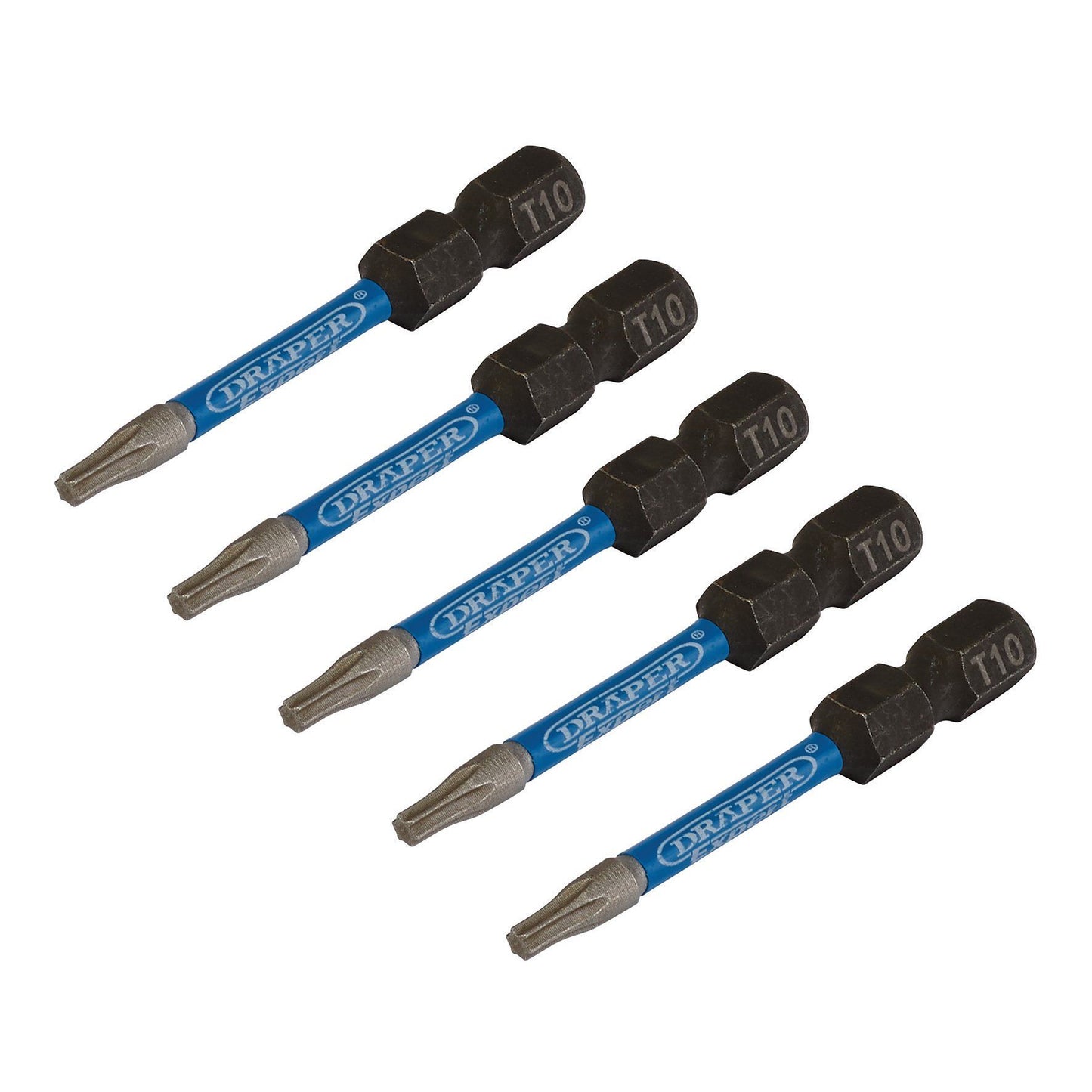 Draper T10 x 50mm Impact S/D Bit 5Pk IMBH/TX50/5 - 05649