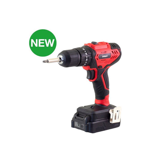 Amtech 18V 2Ah Li-ion cordless combi drill - V6610