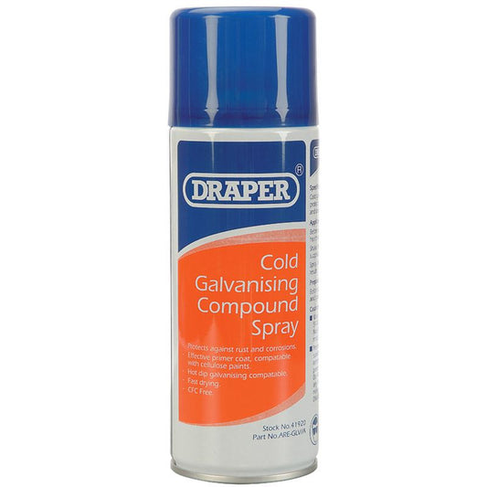 Draper 400ml Cold Galvanizing Compound Spray -No. 41920