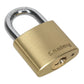 Sealey Brass Body Padlock 30mm PL100