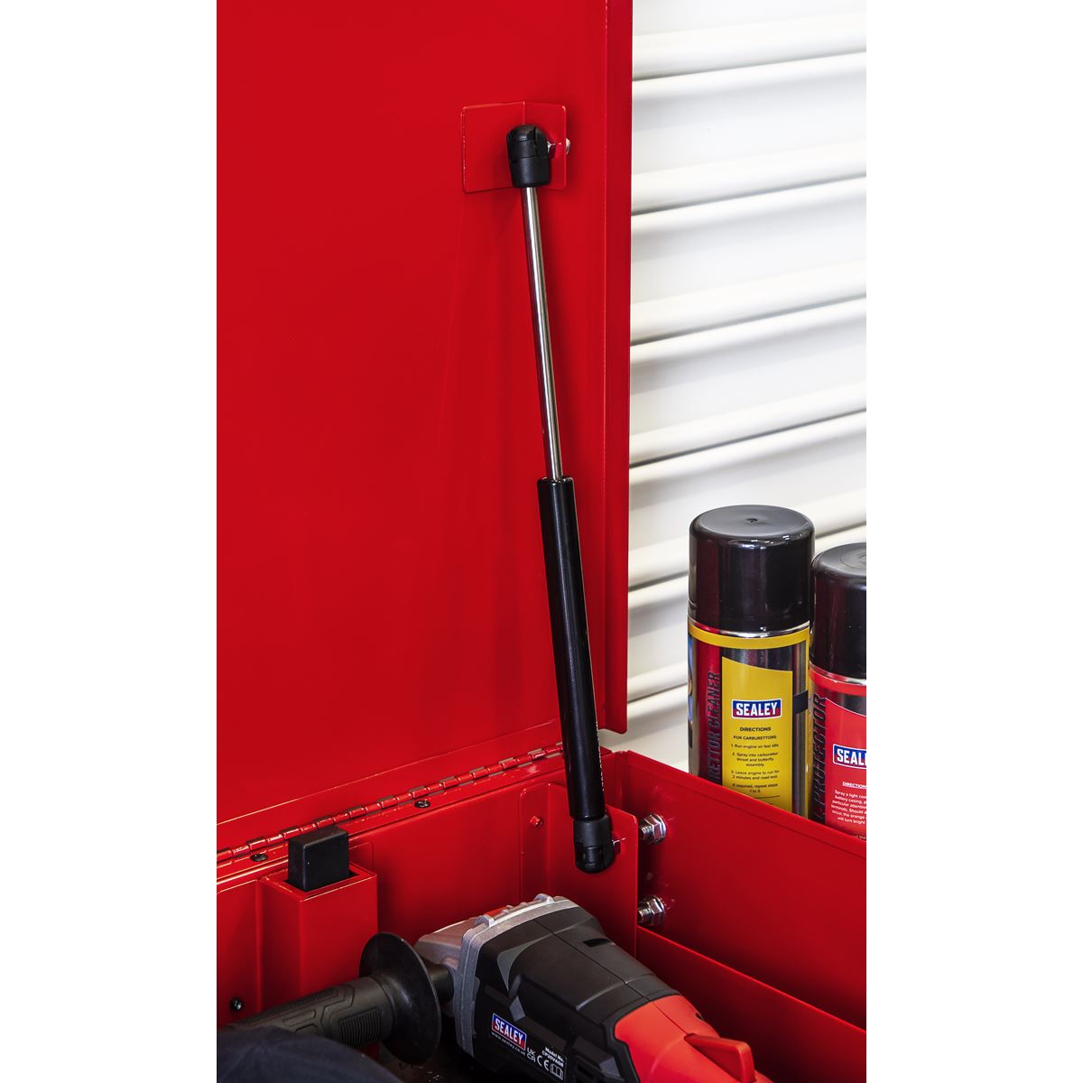 Sealey Heavy-Duty Mobile Tool & Parts Trolley with 5 Drawers & Lockable Top AP890M