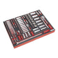 Sealey Tool Chest Combination 14 Drawer - Red with 446pc Tool Kit TBTPCOMBO1