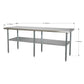 Sealey Stainless Steel Workbench 2.1m AP2184SS