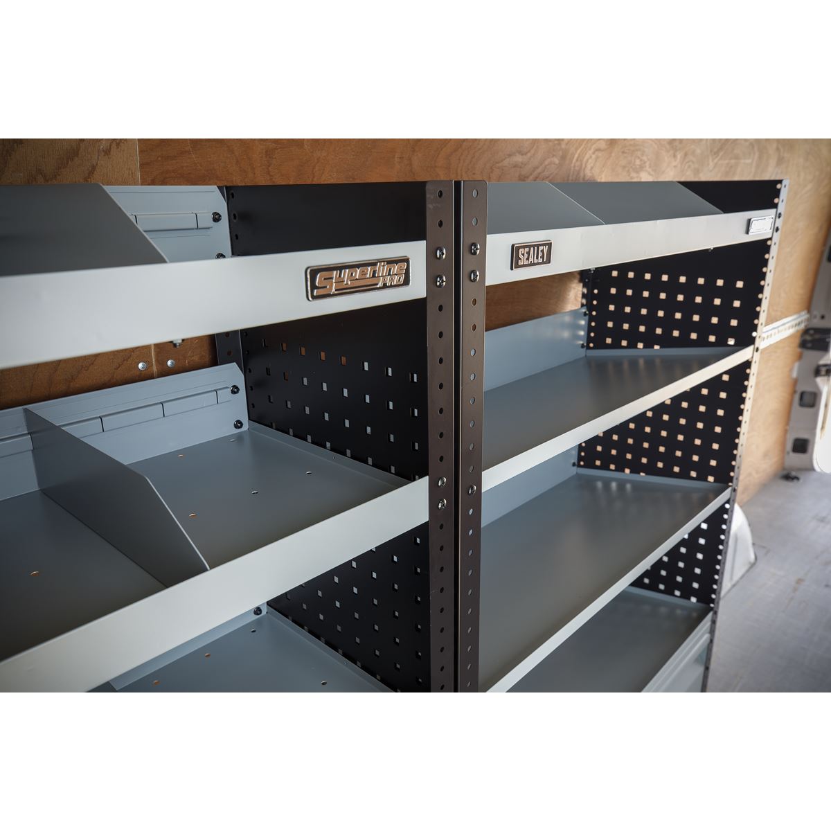 Sealey Modular Flat Shelf Van Storage Unit 925mm APMSV01