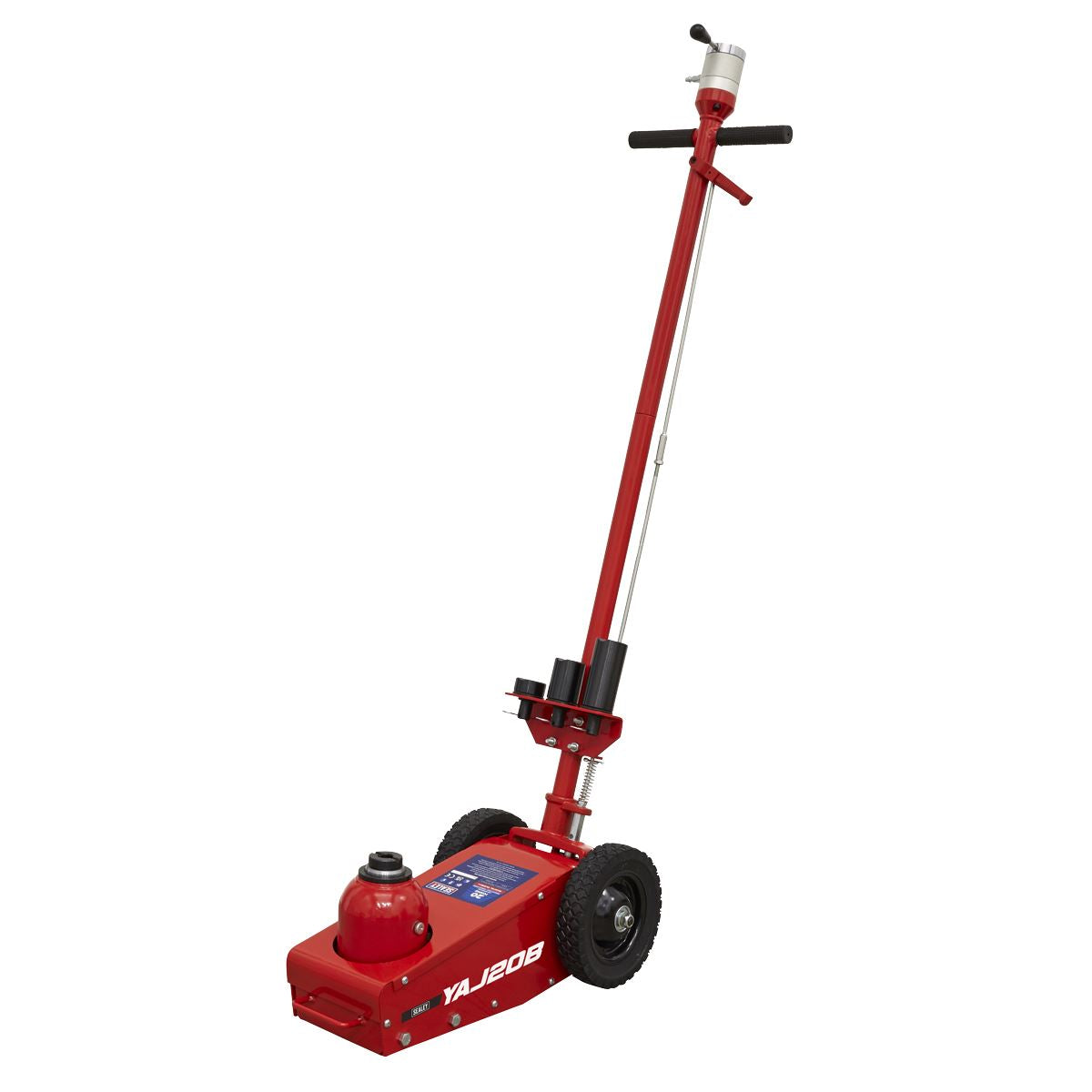 Sealey Air Operated Trolley Jack 20 tonne -Single Stage YAJ20B